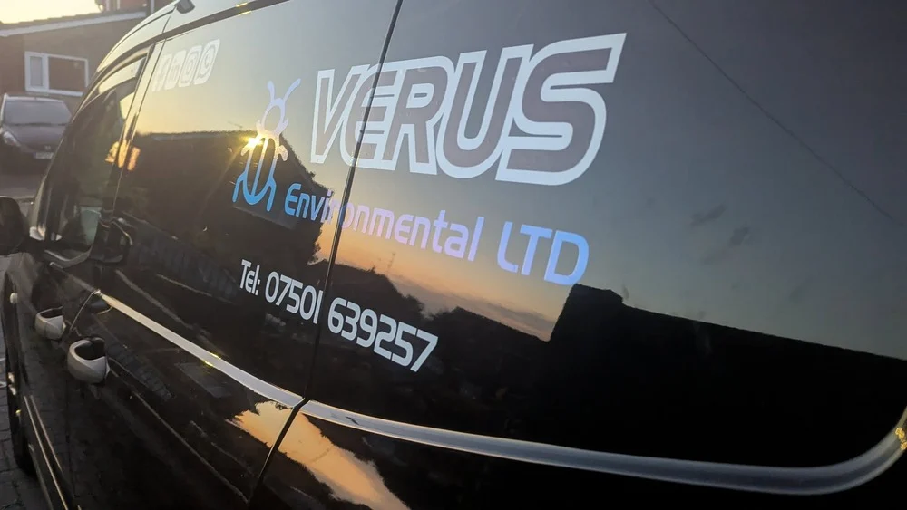 Verus environmental branded van